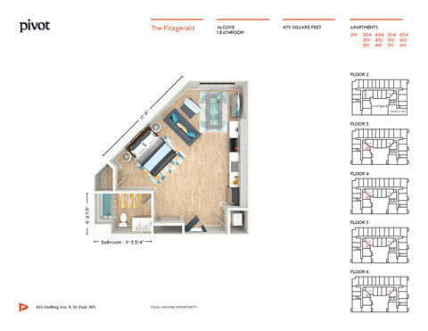 455 Snelling Ave N Studio-3 Beds Apartment for Rent - Photo Gallery 77